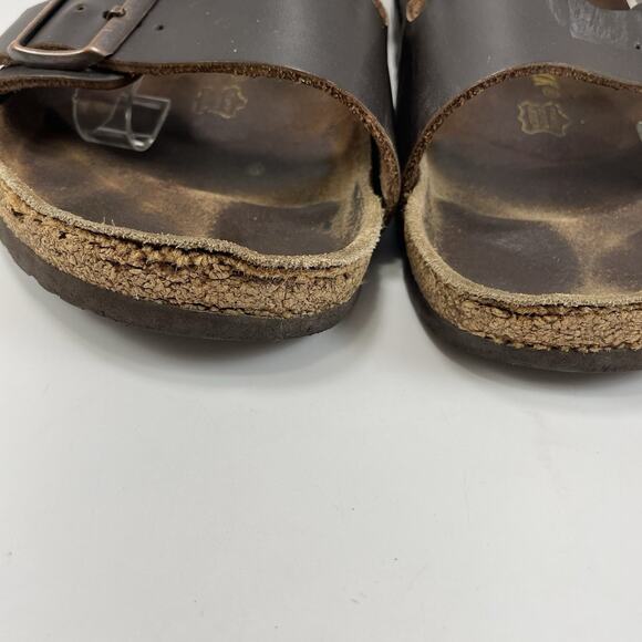 Birkenstock Milano Back Strap Sandals Mens Size 42 US 9-9.5 Brown Leather main image 5